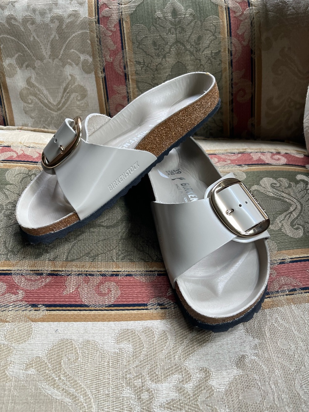 Birkenstock Madrid Big Buckle High Shine. Size 8-8.5 Women N18-21 - Picture 9 of 9